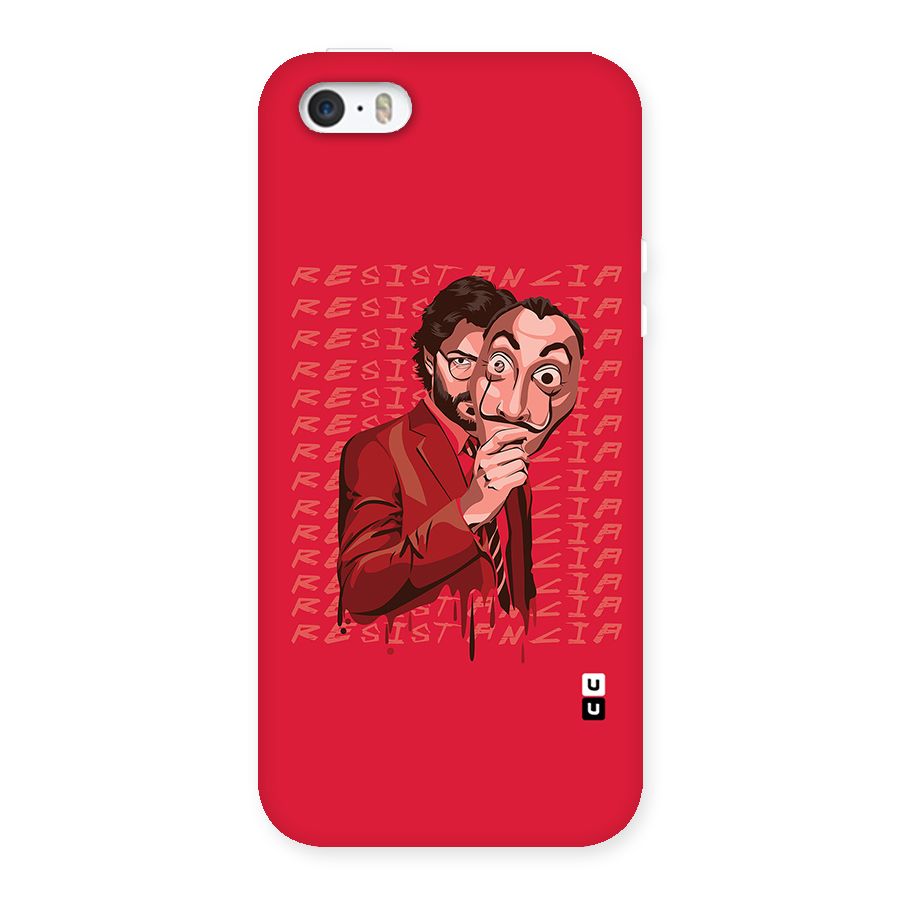 Resistancia Professor Art Back Case for iPhone SE