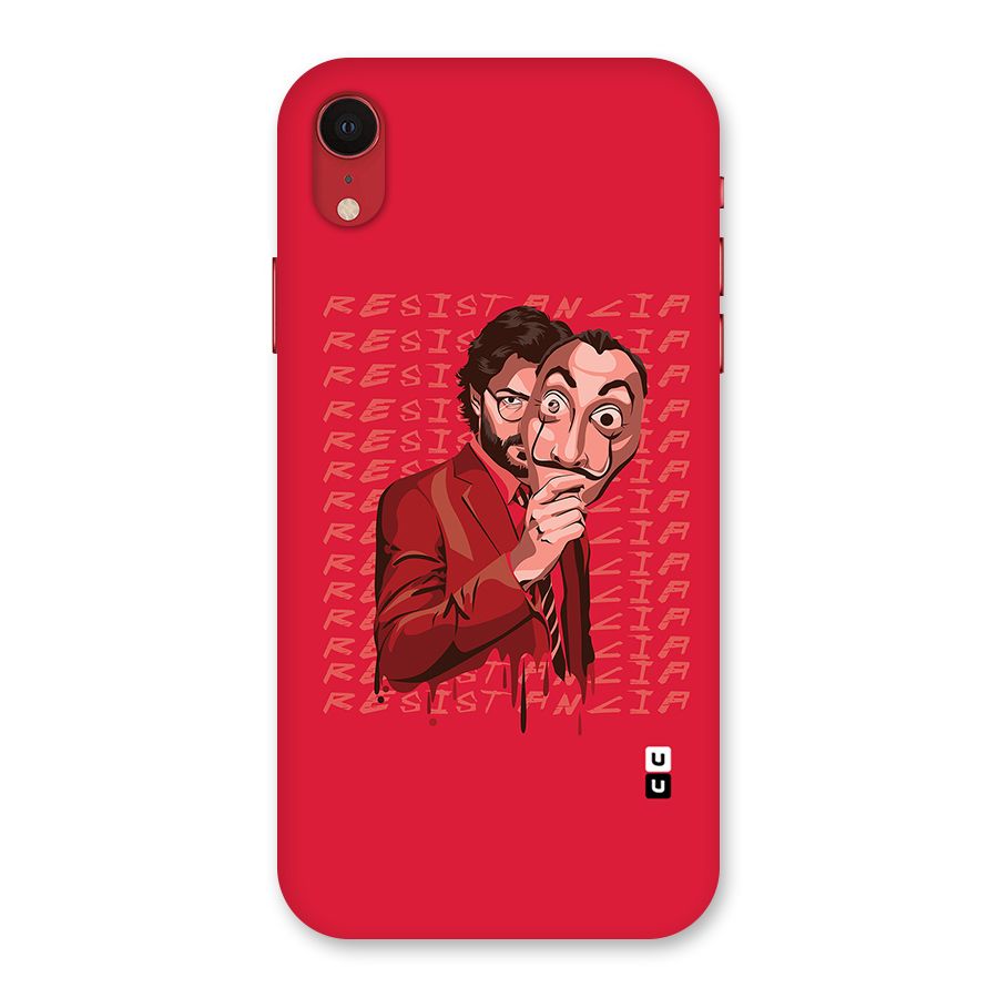 Resistancia Professor Art Back Case for iPhone XR