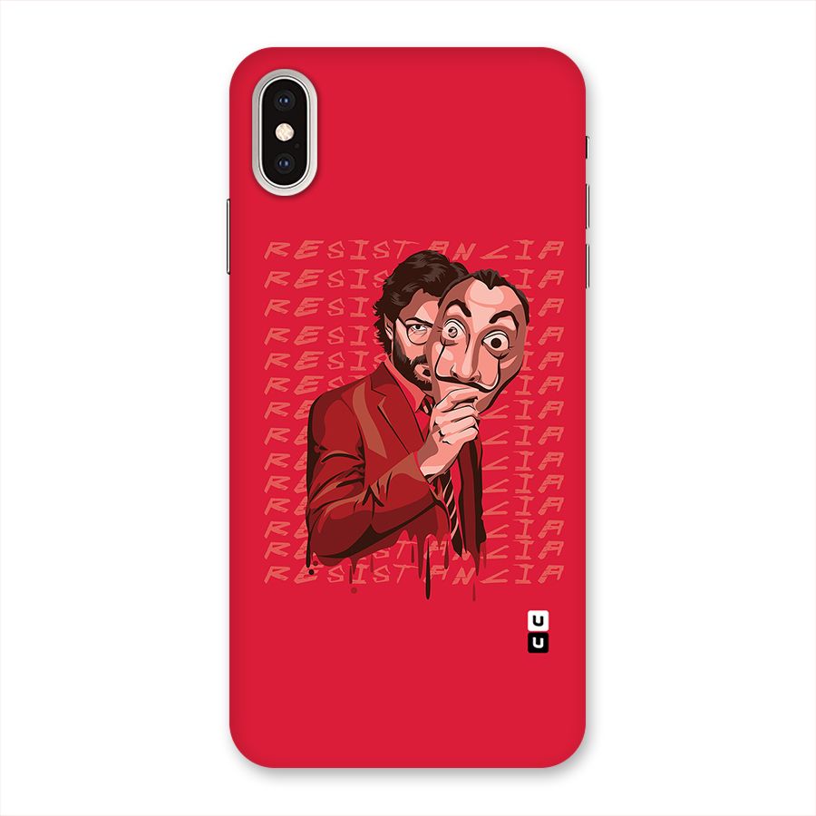 Resistancia Professor Art Back Case for iPhone XS Max