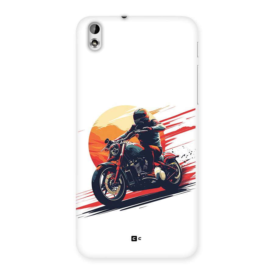 Retro Biker Back Case for Desire 816g