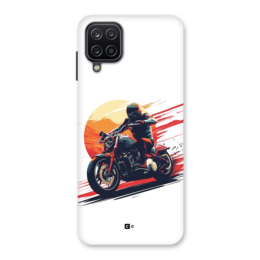 Retro Biker Back Case for Galaxy A12