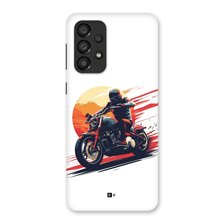 Retro Biker Back Case for Galaxy A33 5G