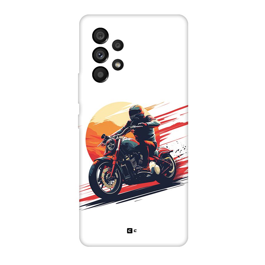Retro Biker Back Case for Galaxy A53 5G