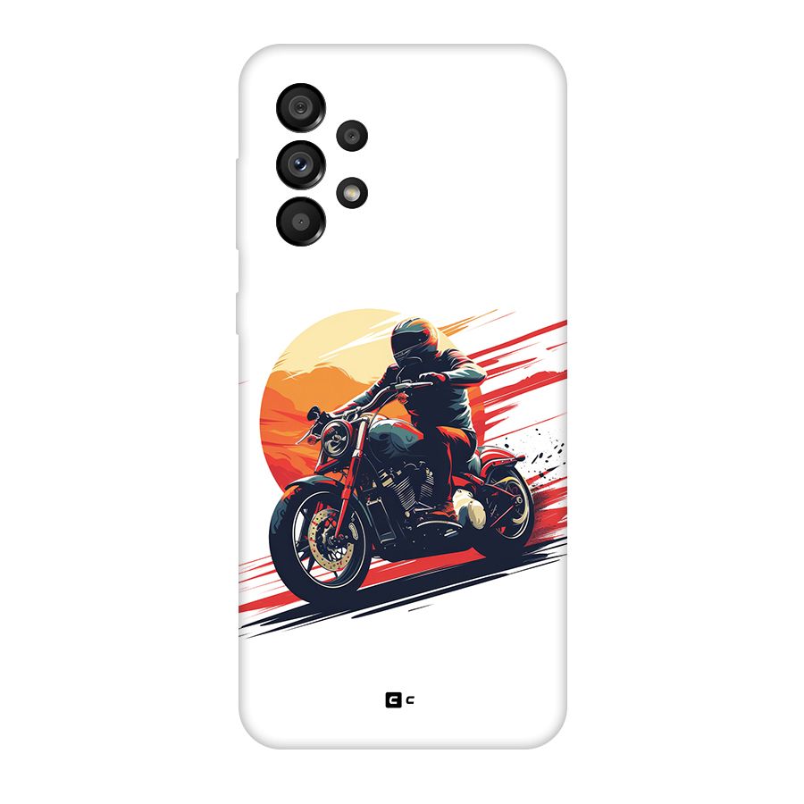 Retro Biker Back Case for Galaxy A73 5G