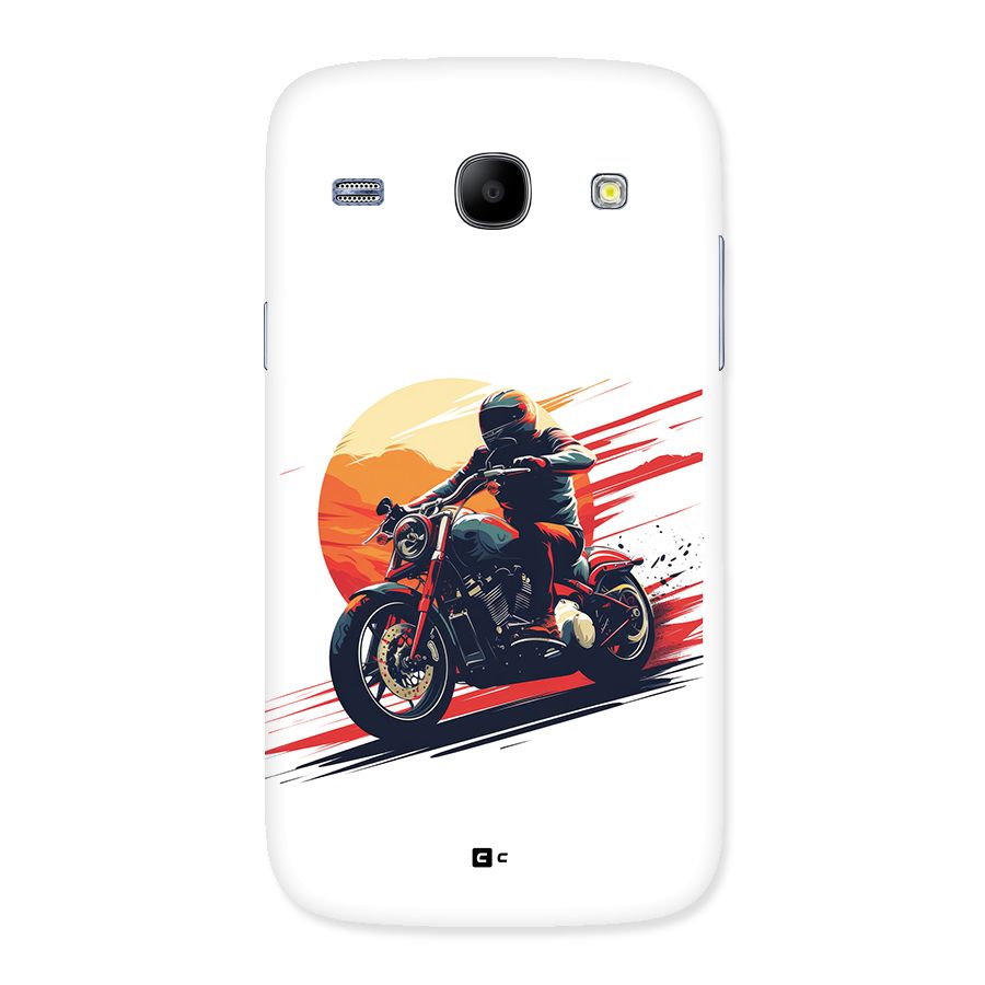 Retro Biker Back Case for Galaxy Core