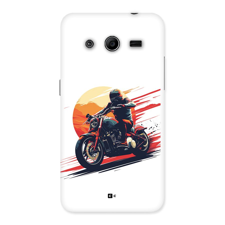 Retro Biker Back Case for Galaxy Core 2