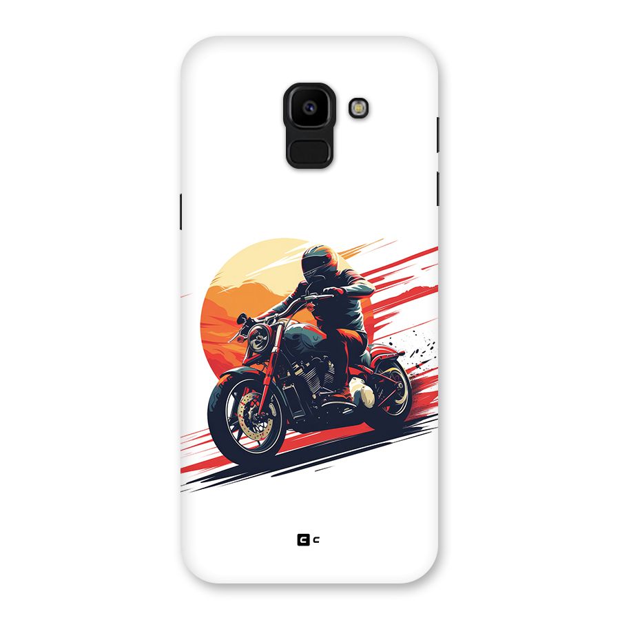 Retro Biker Back Case for Galaxy J6