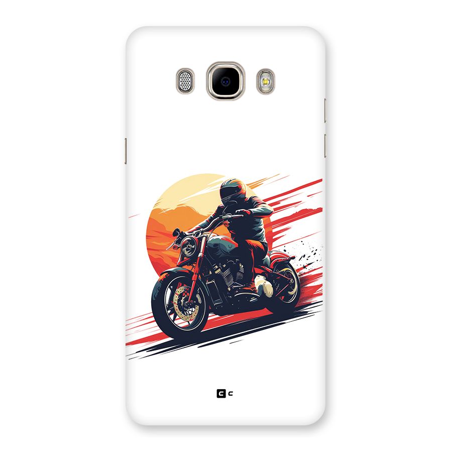 Retro Biker Back Case for Galaxy J7 2016