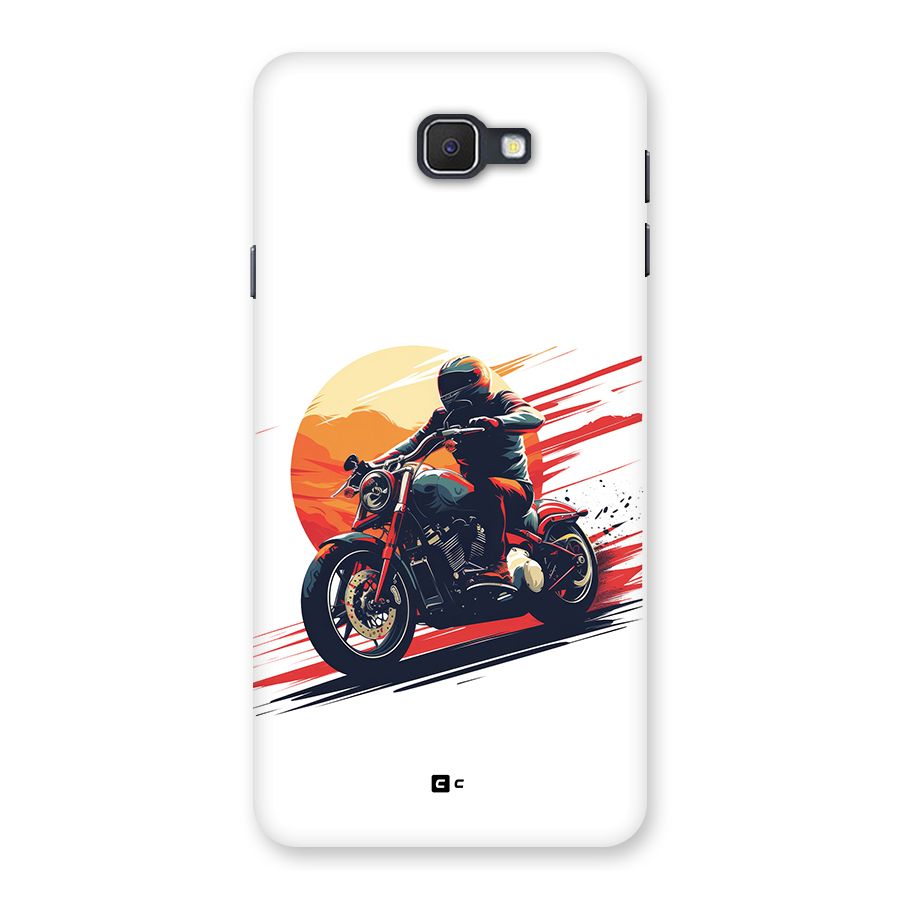 Retro Biker Back Case for Galaxy J7 Prime