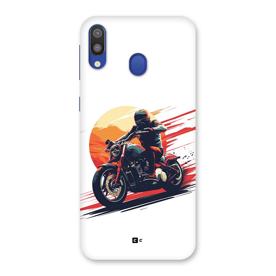 Retro Biker Back Case for Galaxy M20