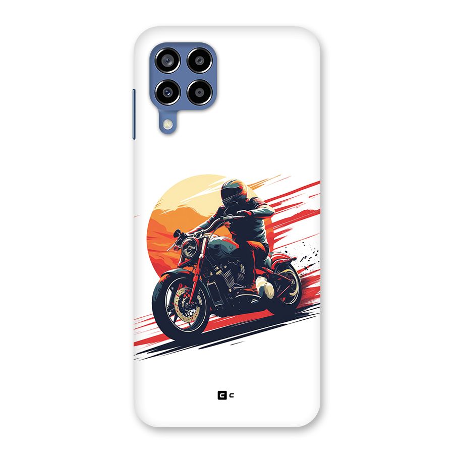 Retro Biker Back Case for Galaxy M53 5G