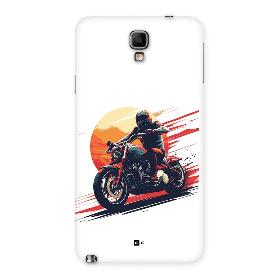 Retro Biker Back Case for Galaxy Note 3 Neo