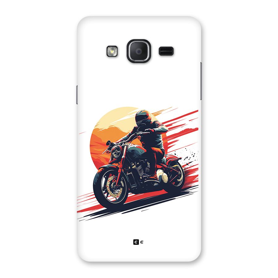 Retro Biker Back Case for Galaxy On7 2015