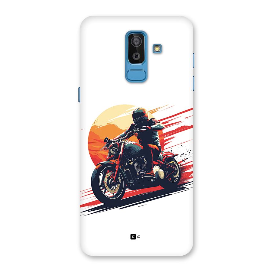 Retro Biker Back Case for Galaxy On8 (2018)