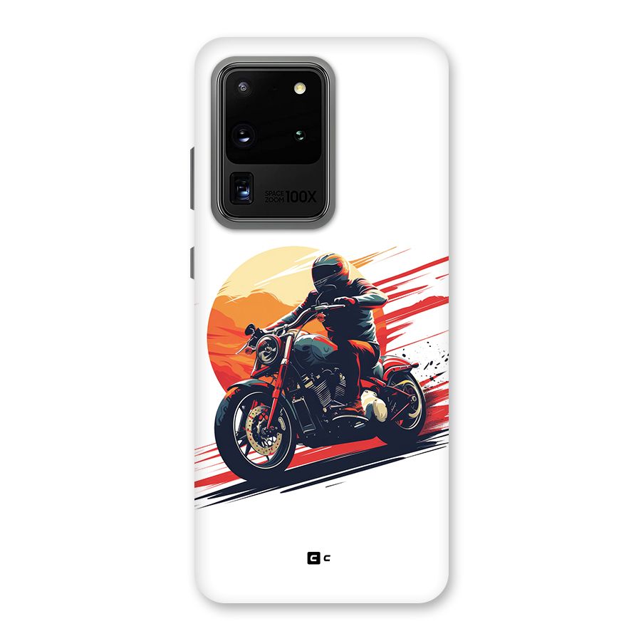 Retro Biker Back Case for Galaxy S20 Ultra