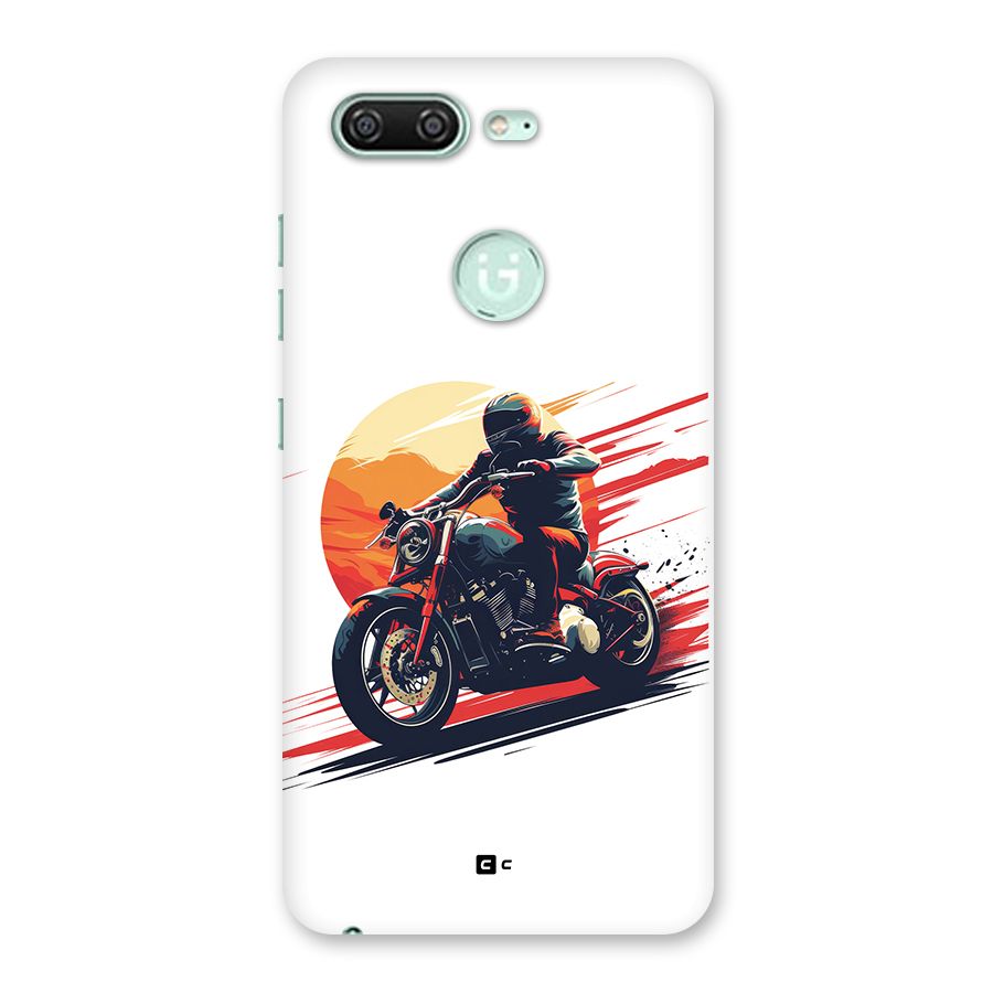 Retro Biker Back Case for Gionee S10