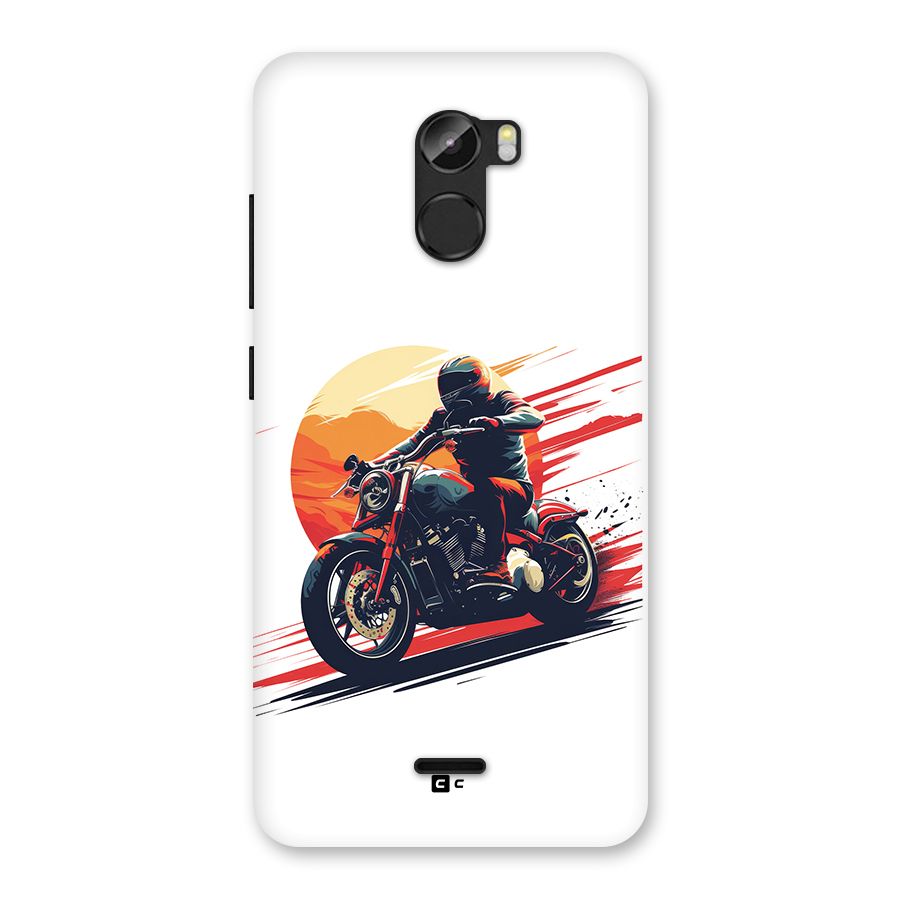Retro Biker Back Case for Gionee X1