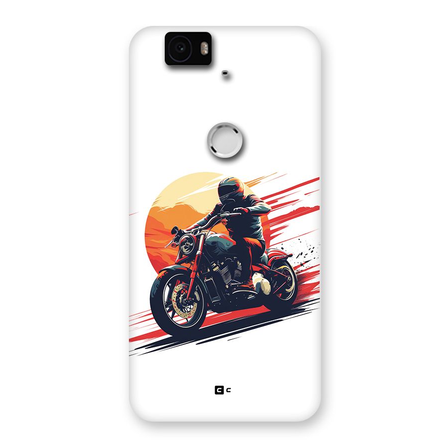 Retro Biker Back Case for Google Nexus 6P