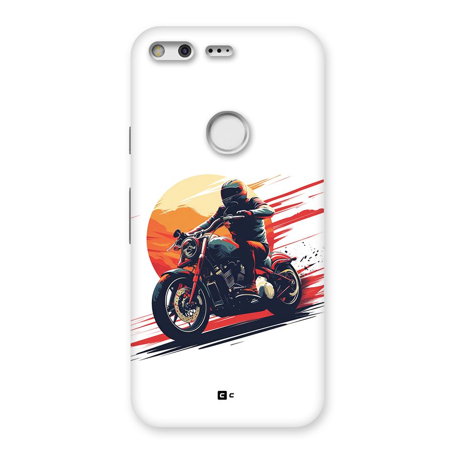Retro Biker Back Case for Google Pixel