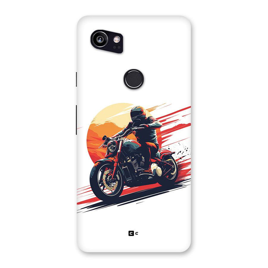 Retro Biker Back Case for Google Pixel 2 XL