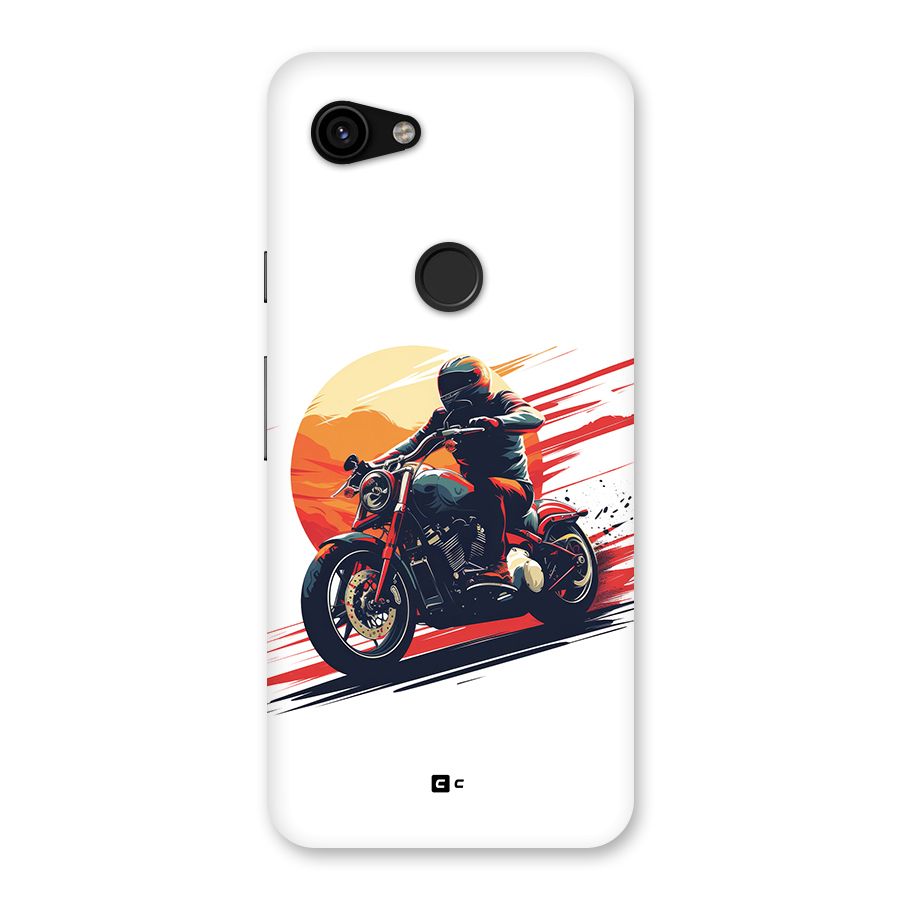 Retro Biker Back Case for Google Pixel 3a