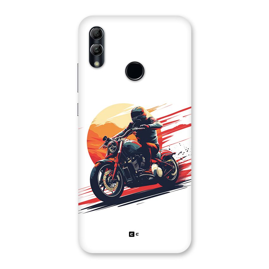Retro Biker Back Case for Honor 10 Lite