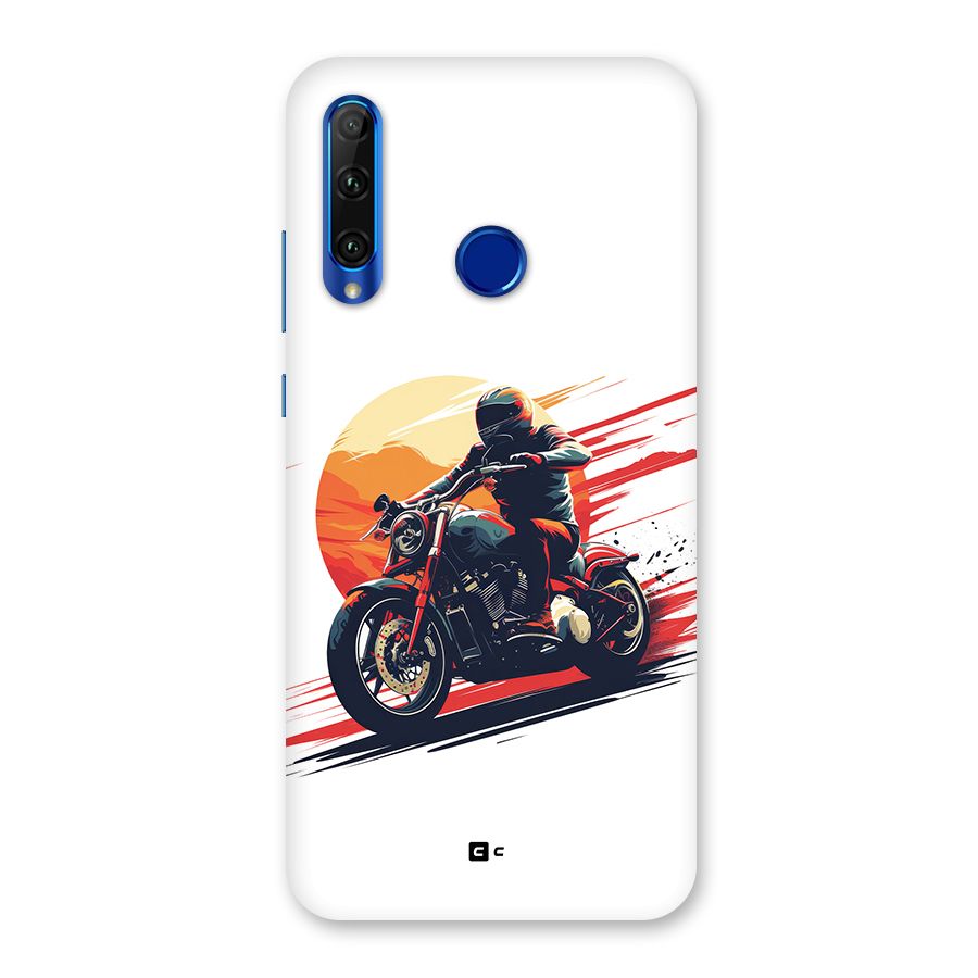 Retro Biker Back Case for Honor 20i