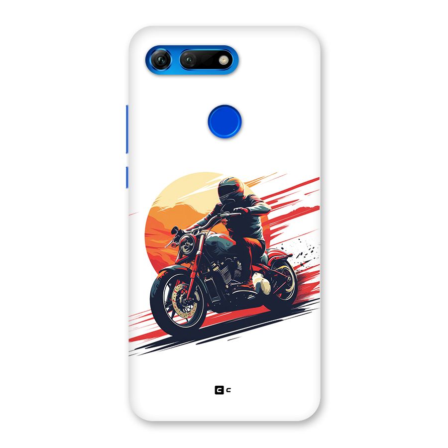 Retro Biker Back Case for Honor View 20