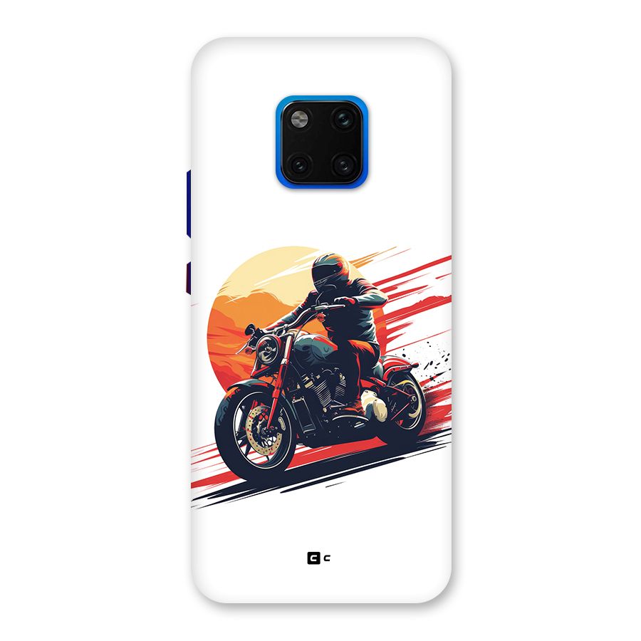 Retro Biker Back Case for Huawei Mate 20 Pro