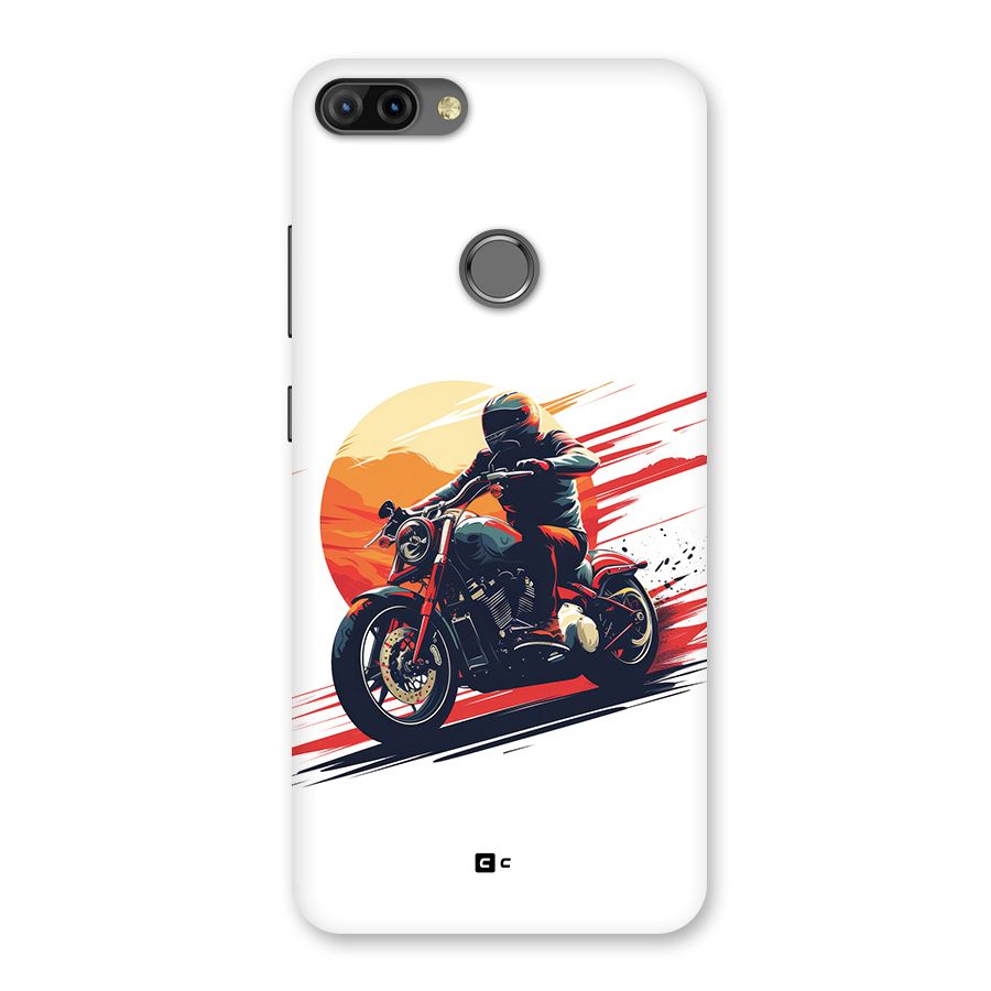 Retro Biker Back Case for Infinix Hot 6 Pro