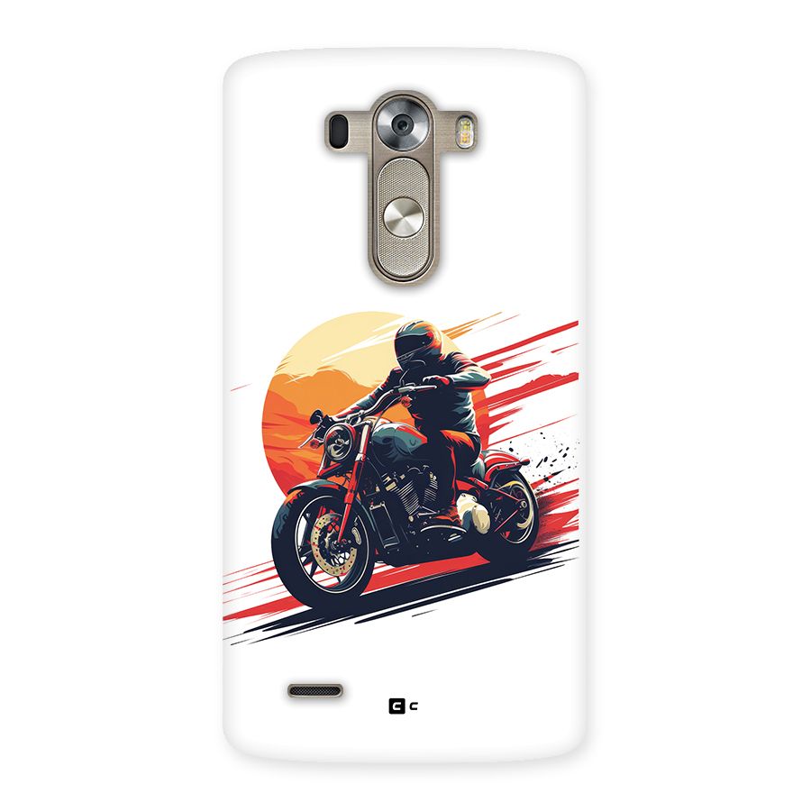 Retro Biker Back Case for LG G3
