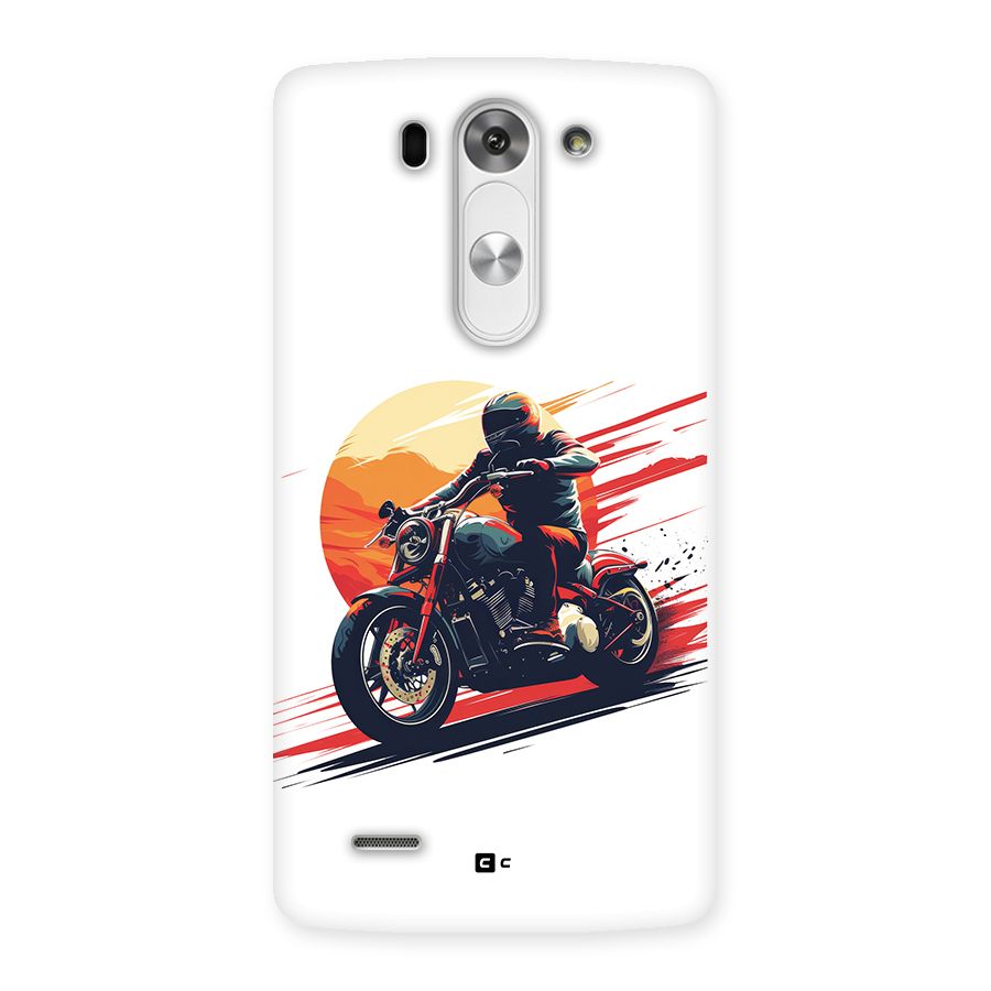Retro Biker Back Case for LG G3 Mini