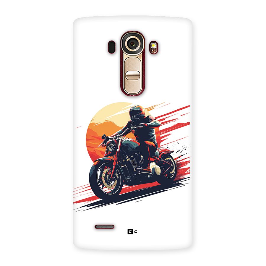 Retro Biker Back Case for LG G4