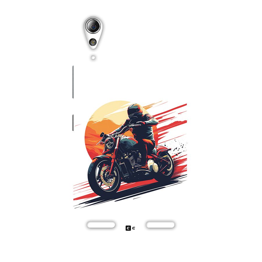 Retro Biker Back Case for Lenovo A6000 Plus