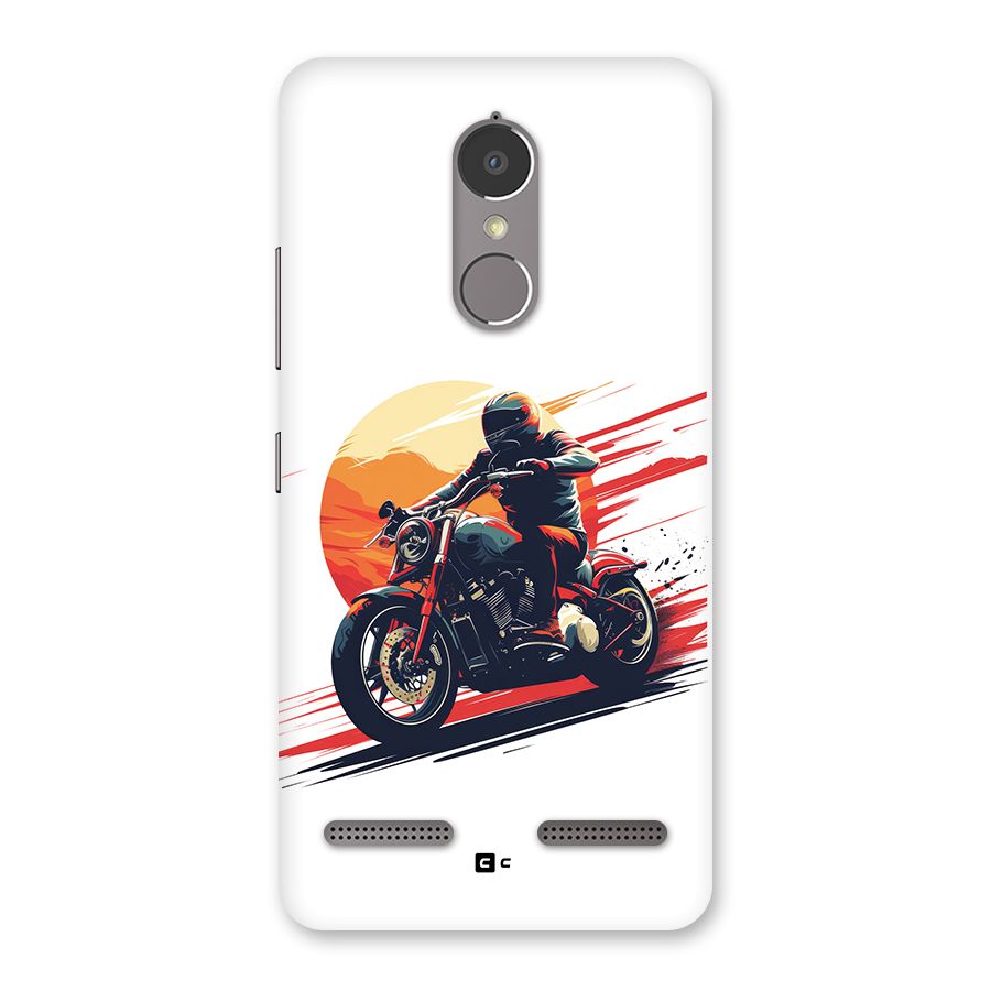 Retro Biker Back Case for Lenovo K6