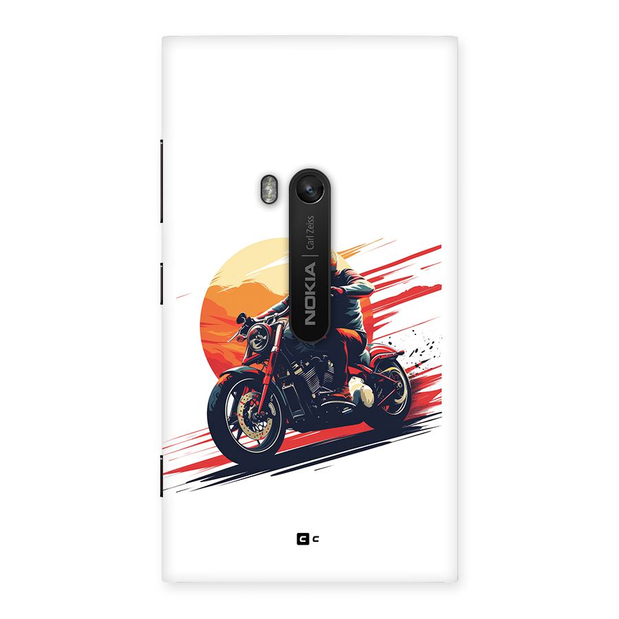 Retro Biker Back Case for Lumia 920