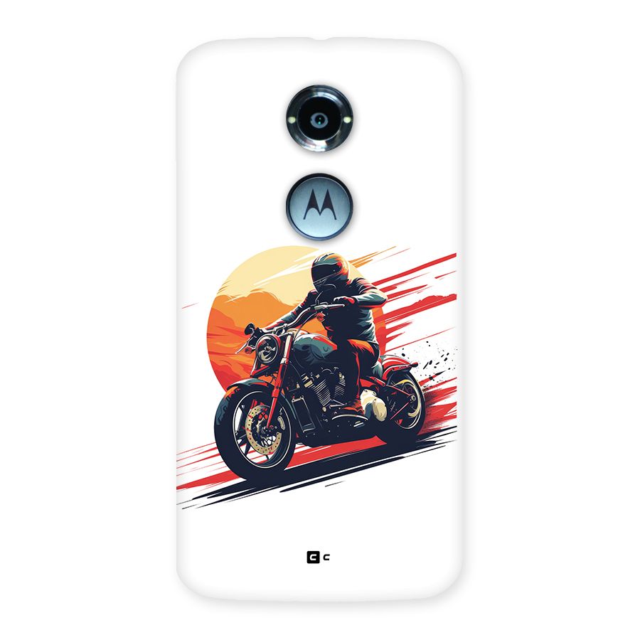 Retro Biker Back Case for Moto X2