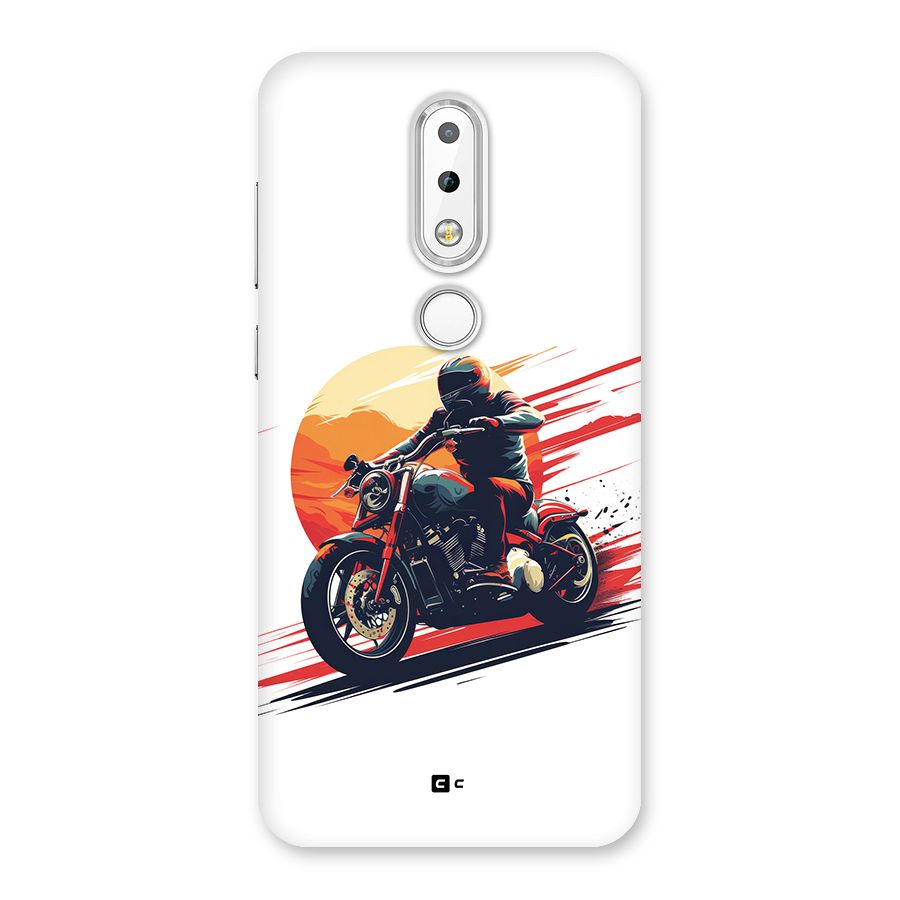 Retro Biker Back Case for Nokia 6.1 Plus