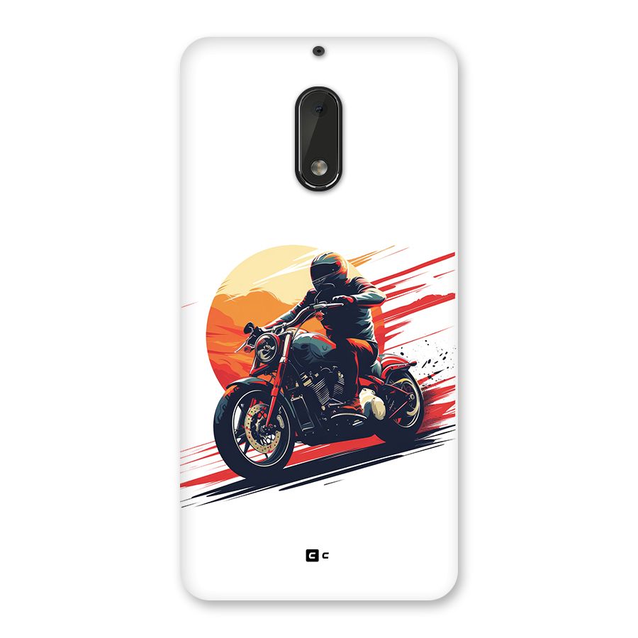 Retro Biker Back Case for Nokia 6