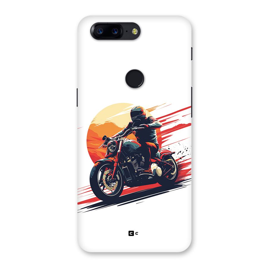 Retro Biker Back Case for OnePlus 5T