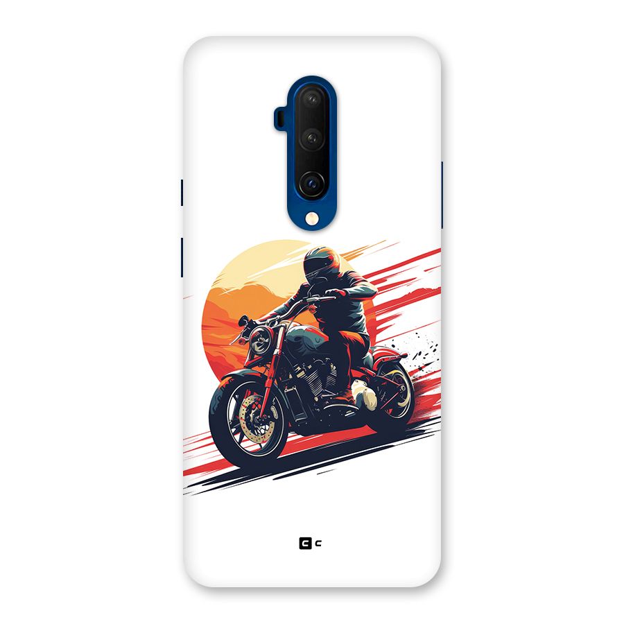 Retro Biker Back Case for OnePlus 7T Pro