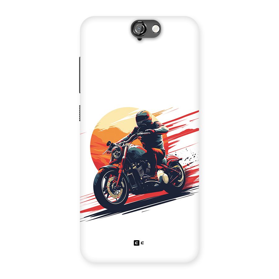 Retro Biker Back Case for One A9