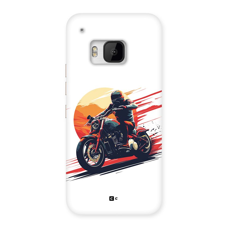 Retro Biker Back Case for One M9