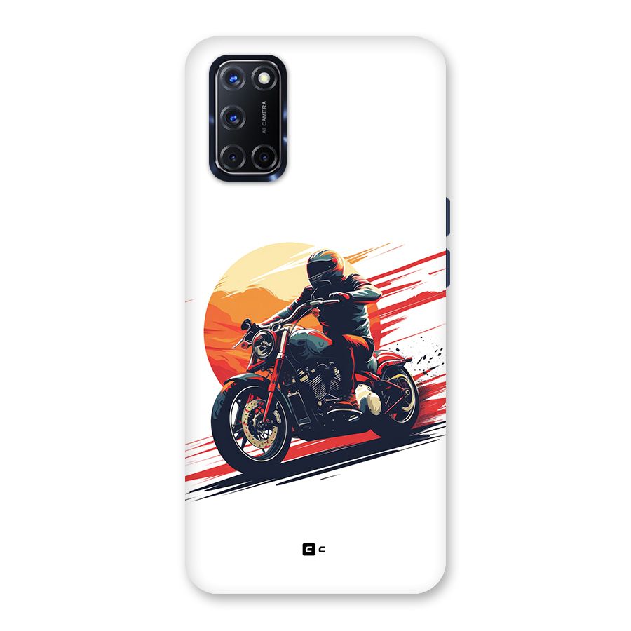 Retro Biker Back Case for Oppo A52