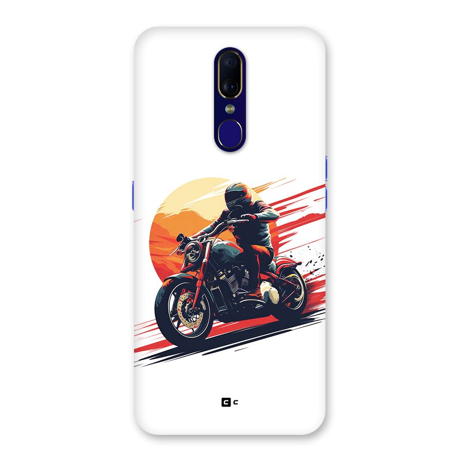 Retro Biker Back Case for Oppo A9