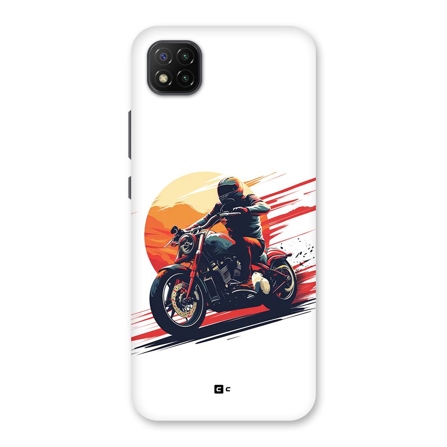 Retro Biker Back Case for Poco C3