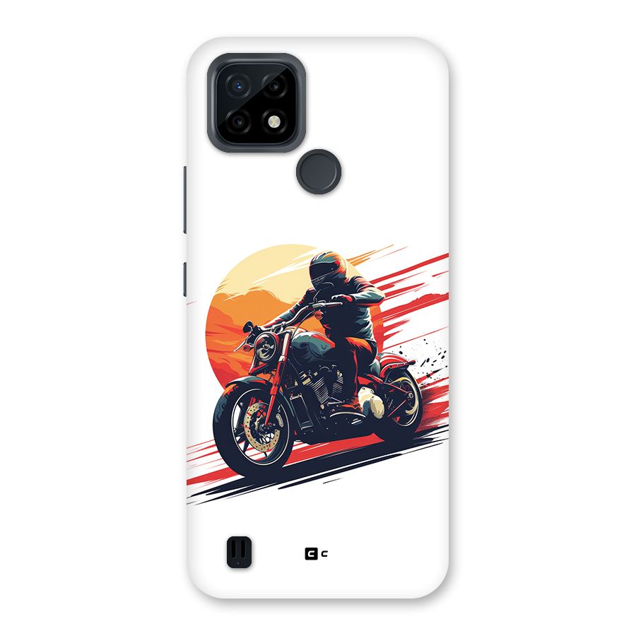 Retro Biker Back Case for Realme C21