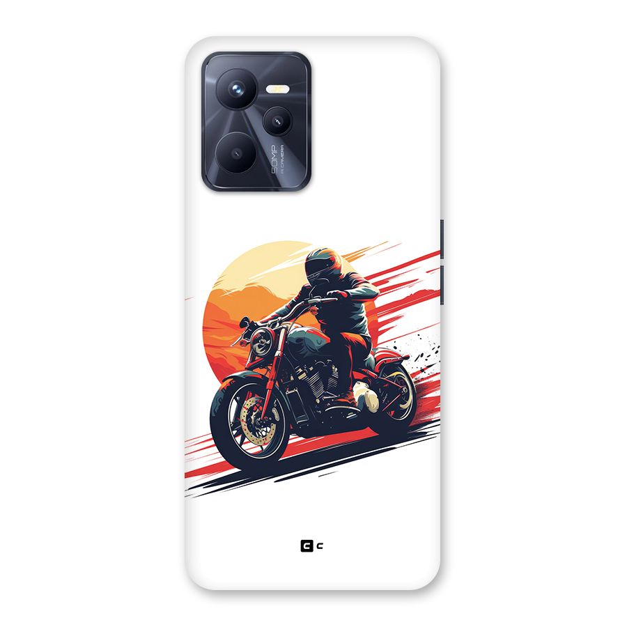 Retro Biker Back Case for Realme C35