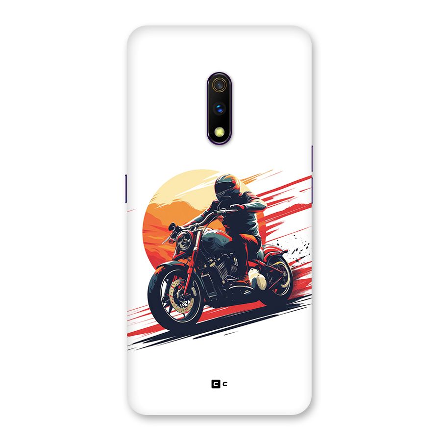 Retro Biker Back Case for Realme X
