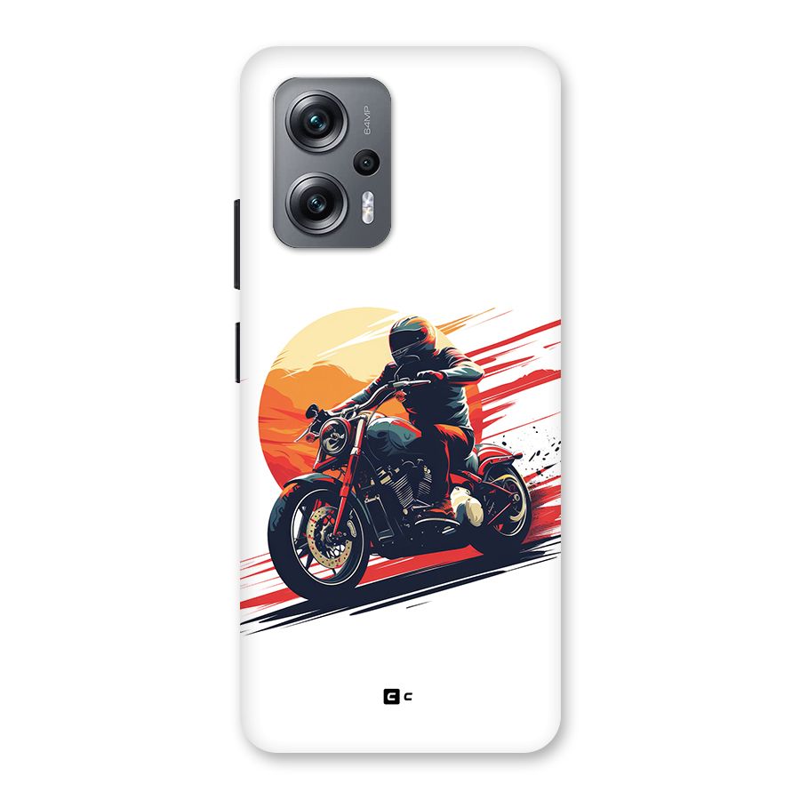 Retro Biker Back Case for Redmi K50i